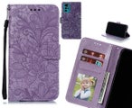 MOTO G22 Case Embossed Wallet Slot Case
