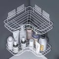 Punch-free Bathroom Triangle Storage Rack Multifunctional Wall Hanging Bracke