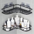 Punch-free Bathroom Triangle Storage Rack Multifunctional Wall Hanging Bracke