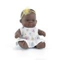 Miniland My Friends &amp; Me African Girl Baby Doll - 21cm