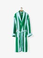 Linen House Plush Ocean City Robe (Spearmint) - Fits Most
