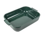 Peugeot Rectangular Bakers (Green Forest) - 36cm
