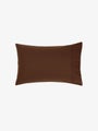 Linen House Nara Pillowcase (Chocolate) - 50x90cm