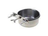Stainless Steel Hanging Pet Food And Water Bowl For Dog Cage