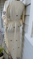Calli maxi knit pleat Lani Dress with buttons 10
