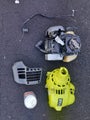Ryobi Petrol RLT30CESA 30cc 2-stroke line trimmer engine - good for parts (0432
