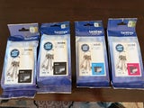 4 Genuine Brother LC3333 Ink Cartridges - New & Sealed (Black, Cyan, Magenta)