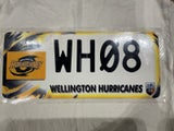 WHO8-WELLINGTON HURRICANES -PERSONALISED PLATE