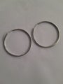 Vintage Sterling Silver Hooks Earrings