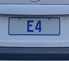 E4 - Personalised Plate