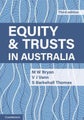 Equity and Trusts in Australia by M.W. Bryan - Paperback