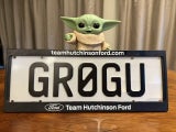 GR0GU Number Plate