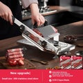 GIANXI Mutton Roll Slicer Machine Stainless Steel Meat Slicer Beef Thin Slice...