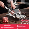 GIANXI Mutton Roll Slicer Machine Stainless Steel Meat Slicer Beef Thin Slice...