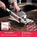 GIANXI Mutton Roll Slicer Machine Stainless Steel Meat Slicer Beef Thin Slice...