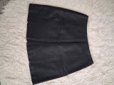 Dejuba Black leather look skirt Size 10