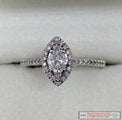 0.50ct TDW Diamond Cluster Ring in 14ct White Gold $6,000
