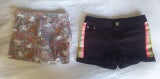 2 x girls Sz8 shorts