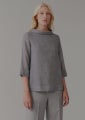 COS Grey marl Premium Soft Wool blend Top