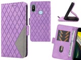 Xiaomi Mi A2 Case Grid Wallet Leather Case