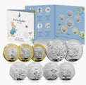 2023 Peter Rabbit Annual Coin Collection Pitcairn Islands BU Set - Lot G250