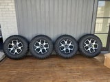 Jeep Wrangler JL Rubicon OEM Wheels & BFGoodrich KO2 Tyres x5 (Including Spare)