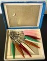 <+> VINTAGE RETRO COCKTAIL FORKS SET