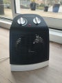 Oscillating Fan Heater - Black