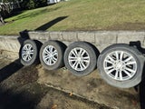 6 Stud Mitsubishi Rims + tyres