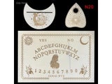 12inch Wooden Divination Pendulum Board Engraved Magic Board Ouija Board