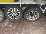 x4 tyres and toyota mags and caps