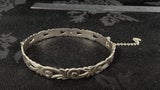 Vintage B Ltd Sterling Silver Scroll Bangle