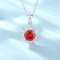 S925 Silver Cubic Zirconia Necklace