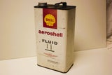 VINTAGE - SHELL AeroShell Metal Oil Tin Can – Petroliana Garage Retro