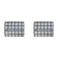2PK Frankie &amp; Me Womens Zip Makeup Cosmetics Hanging Toiletry Bag...