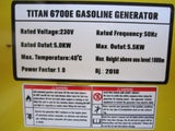 Titan 6700E Generator