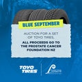 x4 Toyo Tires of Your Choice | Charity Auction for PCFNZ