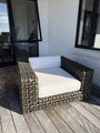 Restoration Hardware Outdoor Lounge Chair - Sunbrella Cushions