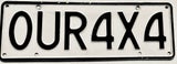 Personalised Plate