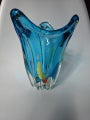 Studio art glass vase