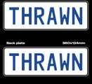 ‘THRAWN’ Personalised Plate