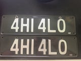 Personalised plate