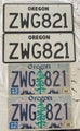 USA Number plates & NZ personalised to match