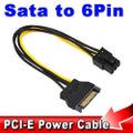SATA 15 Pin To 6 pin PCI-E Sata Graphics Converter