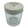 Pinch Pot - Pepper Jar with Concrete Lid
