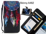 Skinny A462 case 3 card leather wallet case printed ID