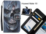 Huawei Mate 10 case 3 card leather wallet case printed ID