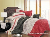 ‘ON SALE' King Size 7pcs Duvet Cover Set Q17