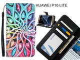 HUAWEI P10 LITE case 3 card leather wallet case printed ID