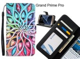 Grand Prime Pro case 3 card leather wallet case printed ID